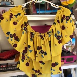 Off the shoulder blouse